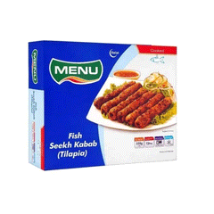 Menu Fish Seekh Kabab Tilapia 335g