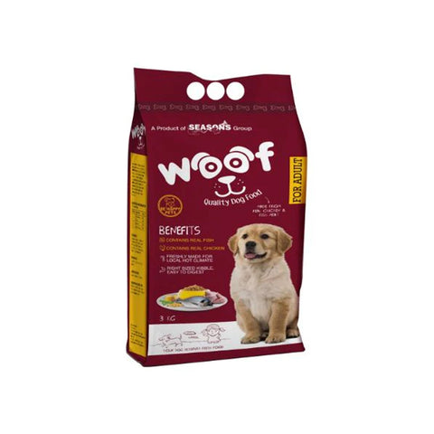 Seasons Woof Adult Dog Food 3kg