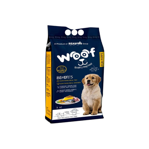 Seasons Woof Puppy Dog Food 3kg