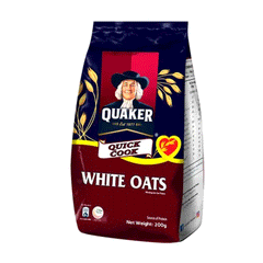 Quaker White Oats Pouch 200g