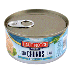 Haut Notch Light Tuna Chunks In Water & Salt 170g