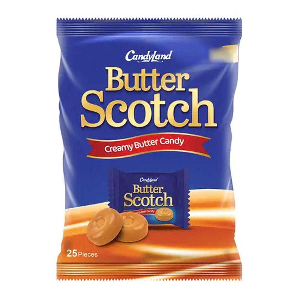 Candy Land Butter Scotch Creamy Butter Candy Pouch 125g