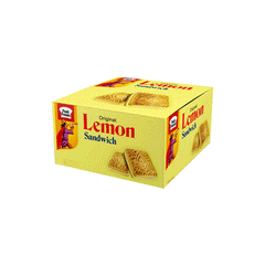 Peek Freans Lemon Sandwich Biscuit Ticky Pack Box