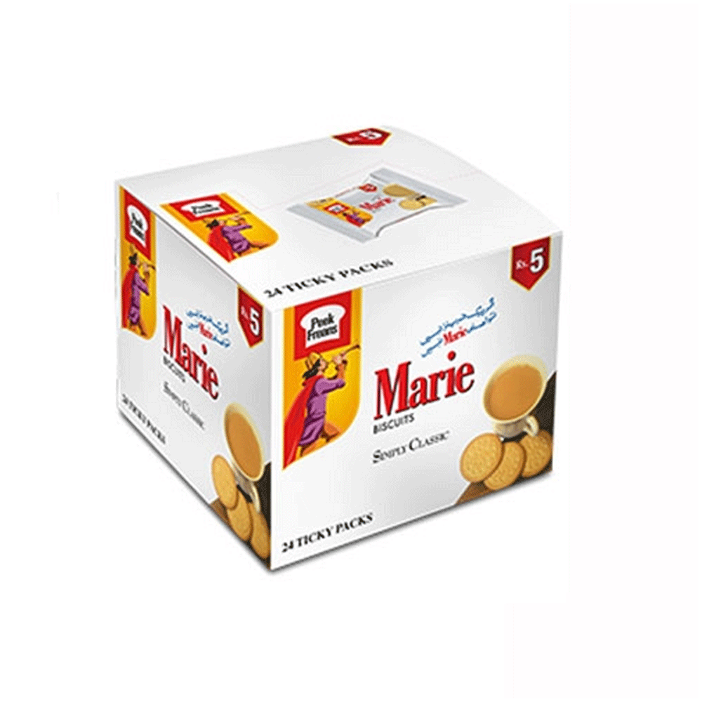 Peek Freans Marie Biscuit Ticky Pack 24s