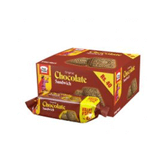 Peek Freans Original Chocolate Sandwich Biscuit Half Roll