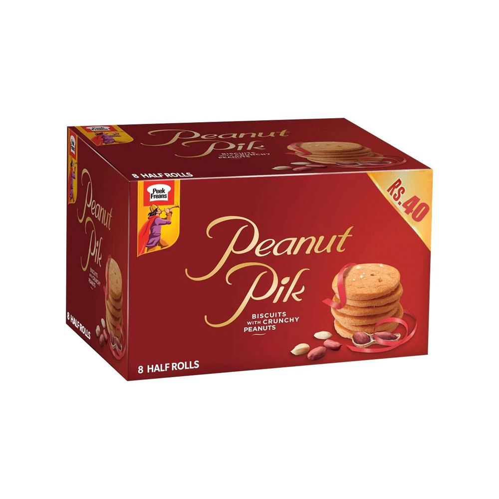 Peek Freans Peanut Pik Half Roll Biscuit