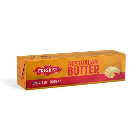 Fresh St Australian Butter Unsalted 100g