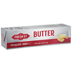 Fresh St Butter Unsalted 100g