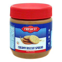 Fresh St Creamy Biscuit Spread 380g