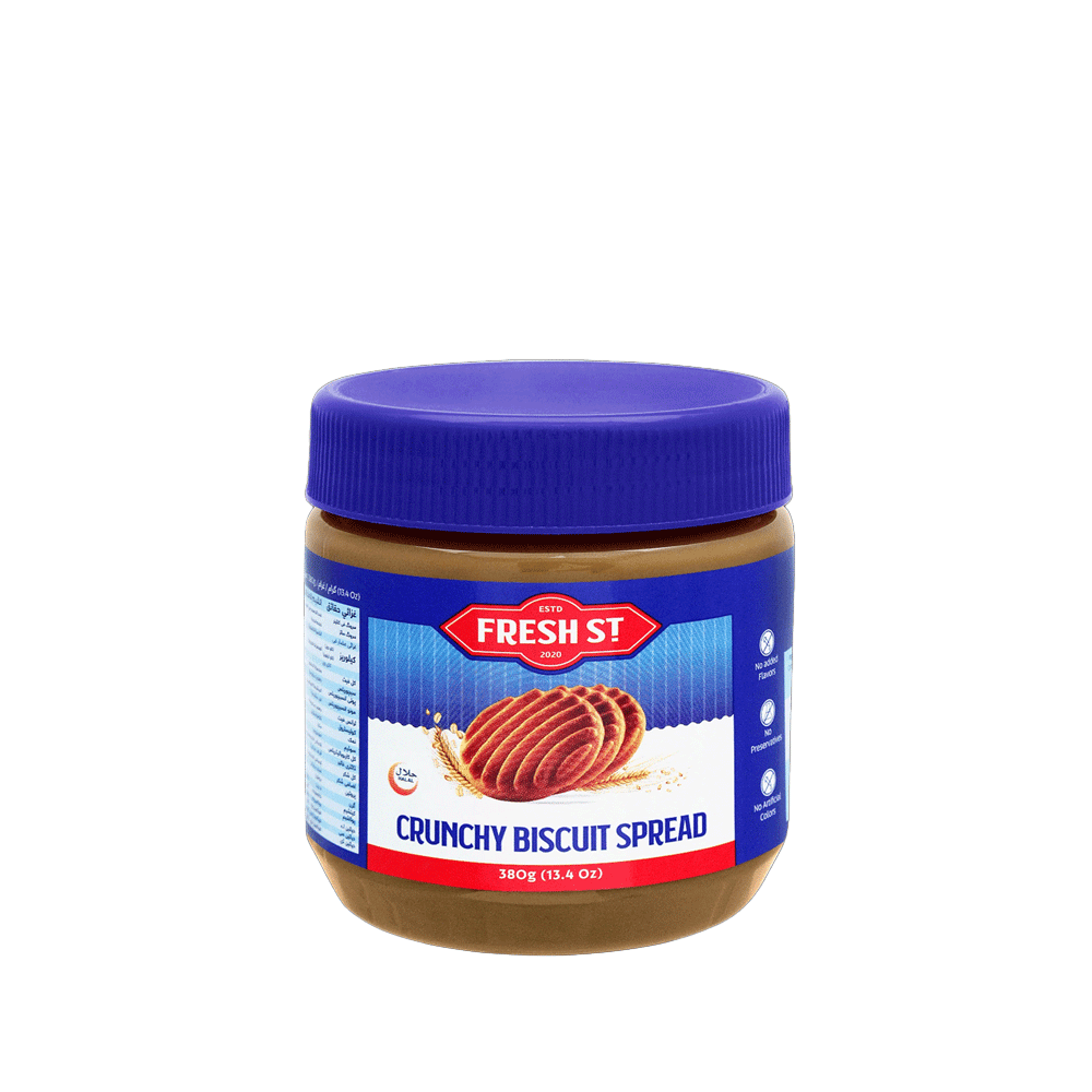 Fresh St Crunchy Biscuit Spread 380g