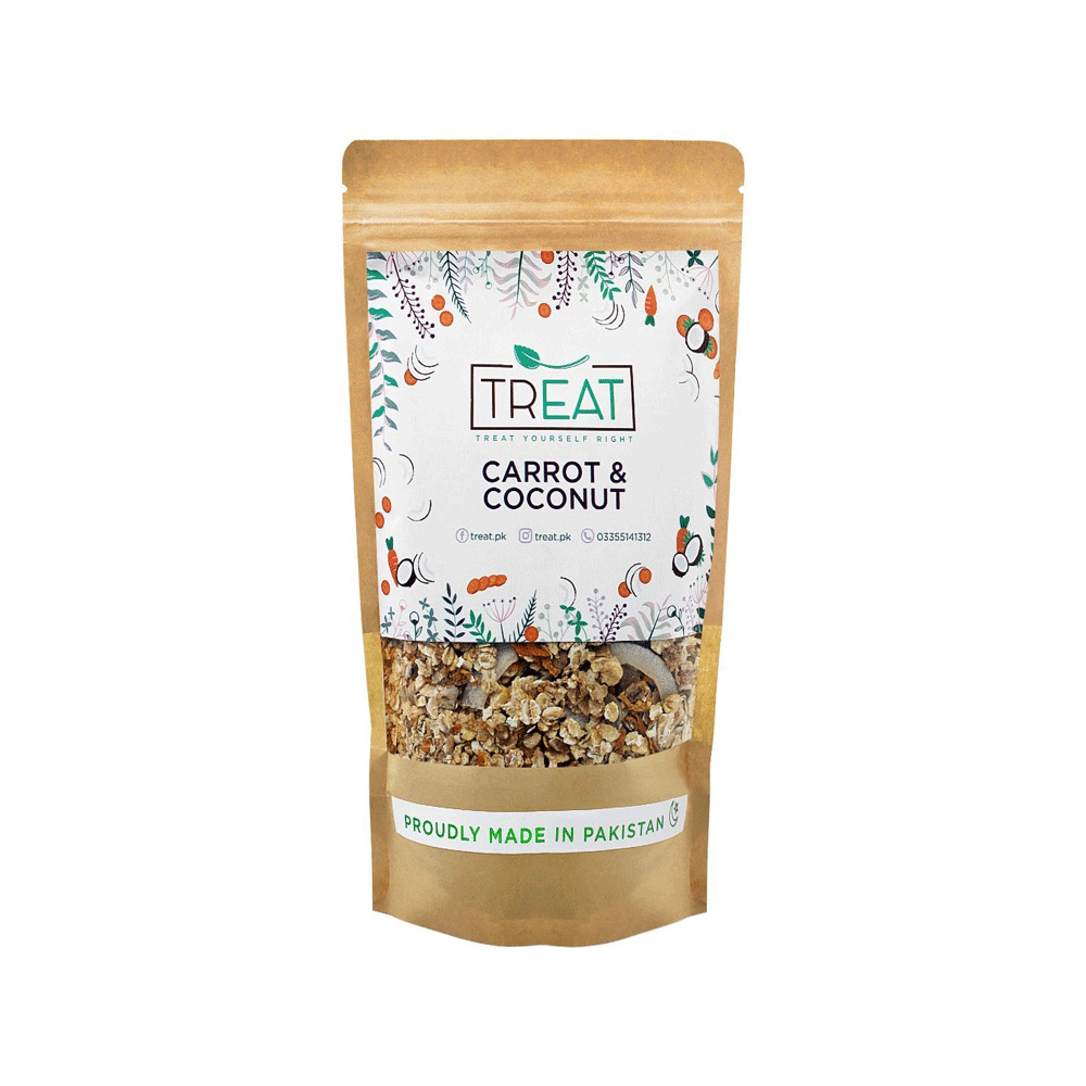Treat Carrot & Coconut Granola 360g