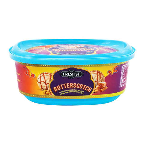 Fresh ST Butterscotch Ice Cream Tub 1Ltr
