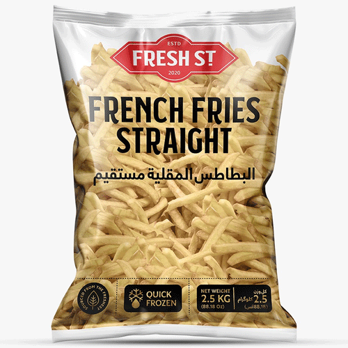 Fresh St French Fries Straight 2.5kg (local)