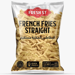 Fresh St French Fries Straight 2.5kg (local)