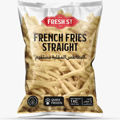 Fresh St French Fries Straight 1kg (local)