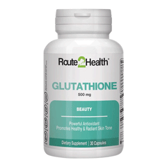 Route 2 Health Glutahione 500mg Capsules 30s