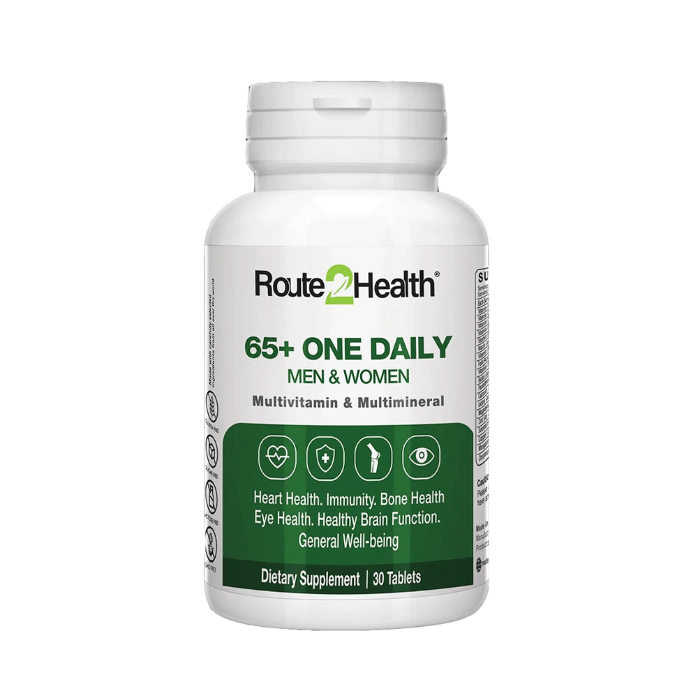 Route 2 Health 65+ One Daily Men & Women Tablets 30s