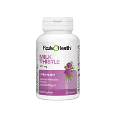 Route 2 Health Milk Thistle 250mg Capsules 30s