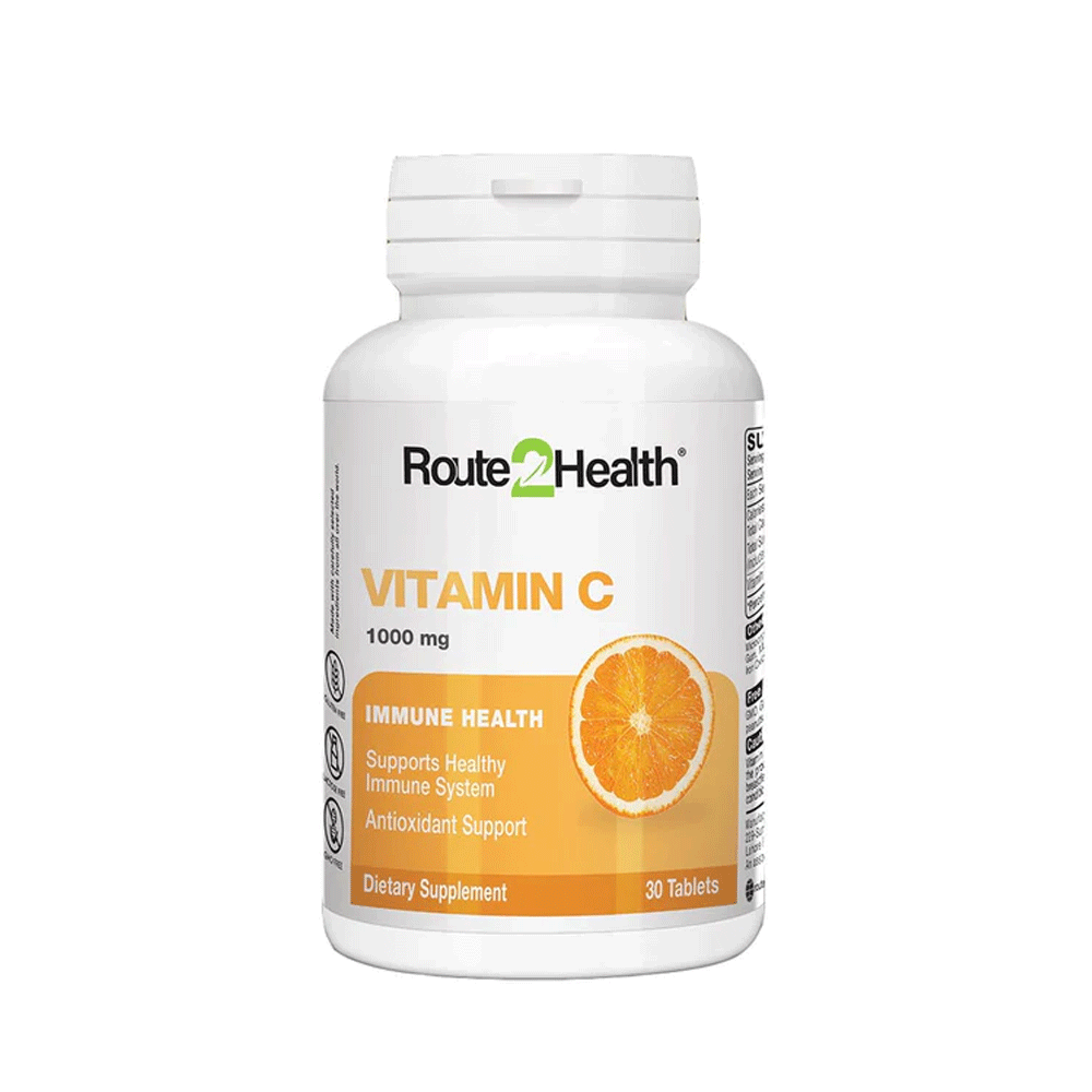 Route 2 Health Vitamin C 1000mg Tablets 30s