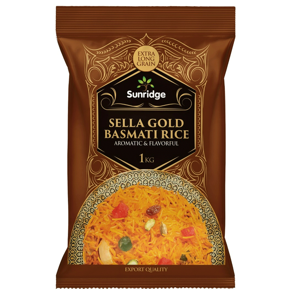 Sunridge Sella Gold Basmati Rice 1kg
