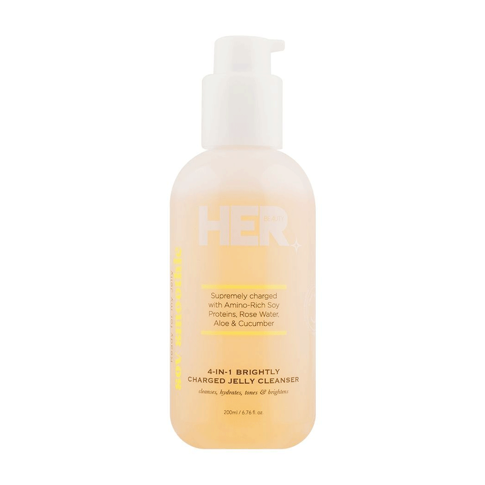Her Beauty 4-in-1 Brightly Charged Jelly Cleanser 200ml