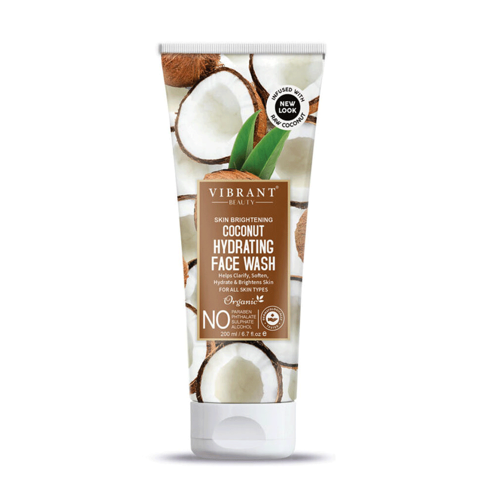 Vibrant Beauty Coconut Hydrating Face Wash 200ml