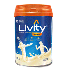 Livity Prime Vanilla Flavour Supplement 400g