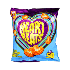 Peek Freans Heart Beats Crunchy Biscuit Bites 50g