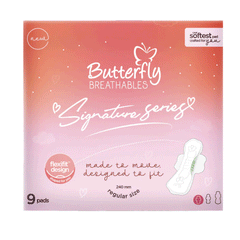 Butterfly Signature Series Regular Size 9 pads