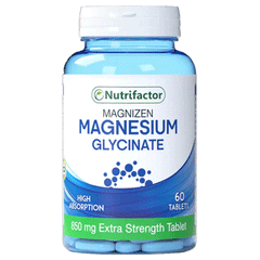 Nutrifactor Magnesium Glycinate 850mg Tab 60s