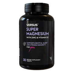 Versus Super Magnesium With Zinc & D3 Tab 30s