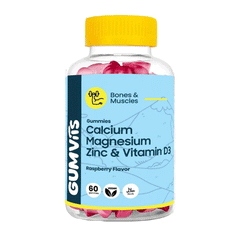 Gumvits Calcium Magnesium Zinc & Vit D3 Gummies 60s