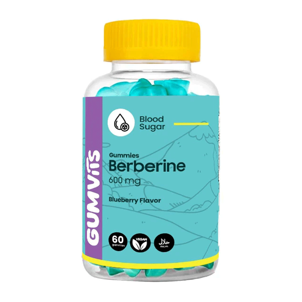 Gumvits Berberine 600mg Gummies 60s