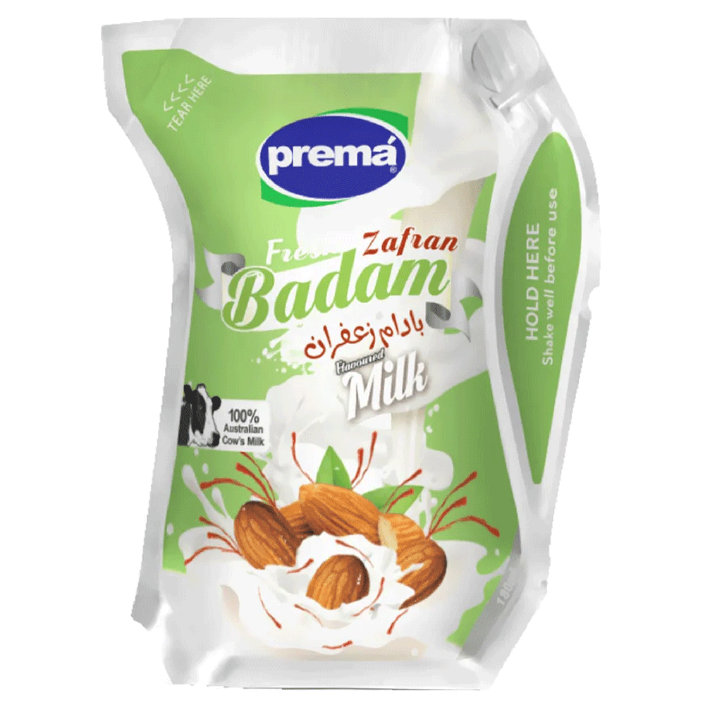 Preema Zafran Badam Milk 180ml
