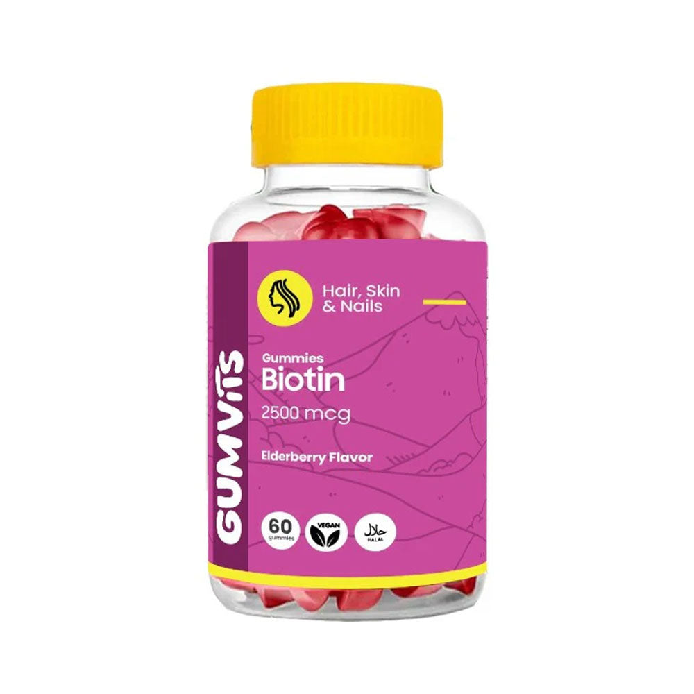 Gumvits Biotin 2500mcg Gummies 60s