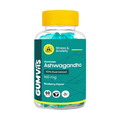 Gumvits Ashwaganda 500mg Gummies 60s