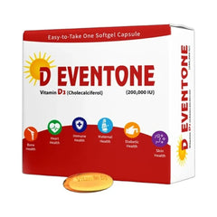 D Eventone 200000iu Softgel Cap 1s Box