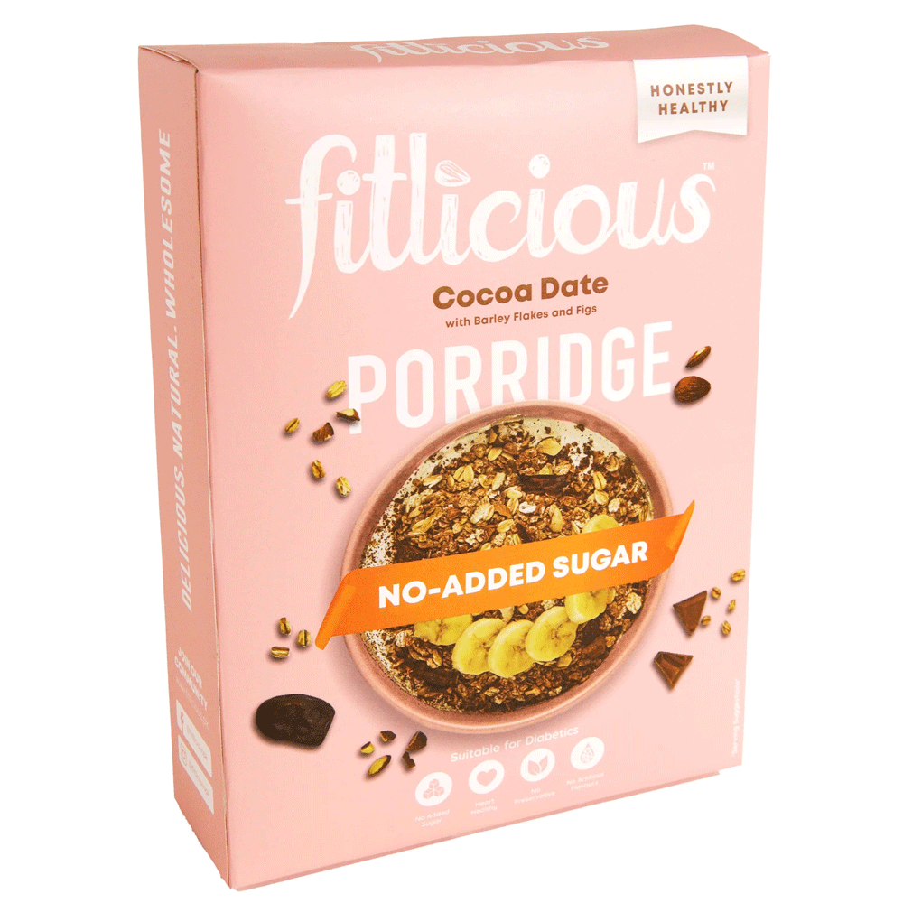 Fitlicious Cocoa Date Porridge 100gm