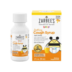 Zarbees Natural Peach Cough Syrup 59ml