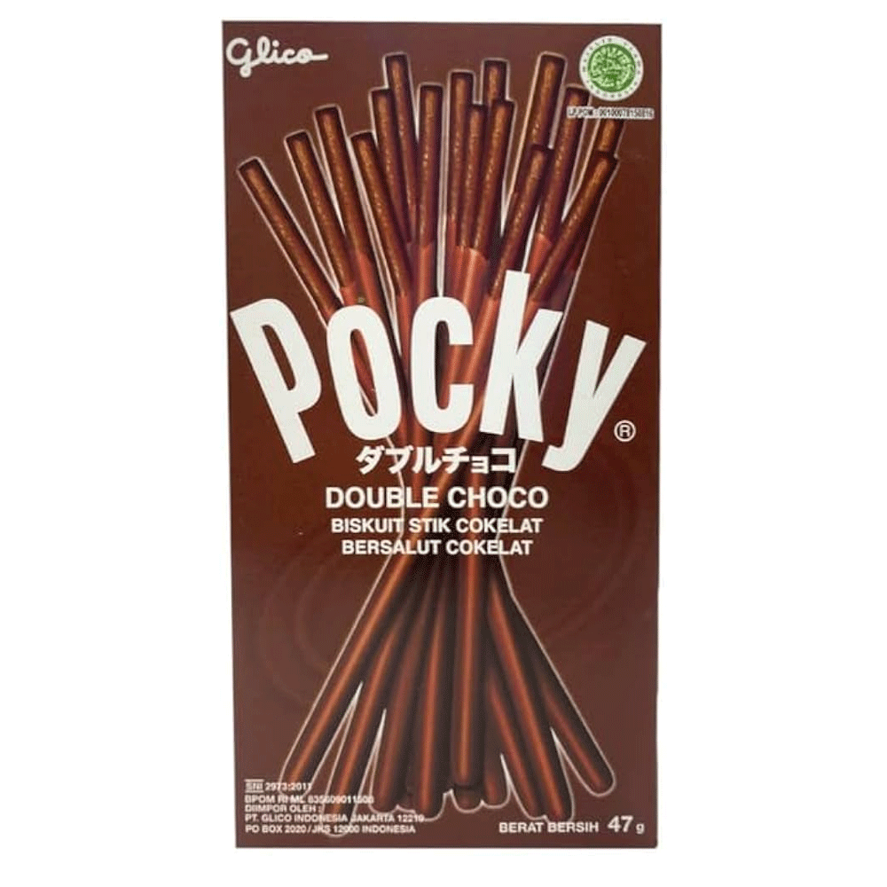Pocky Double Choco Flavour Biscuit Stick 47g