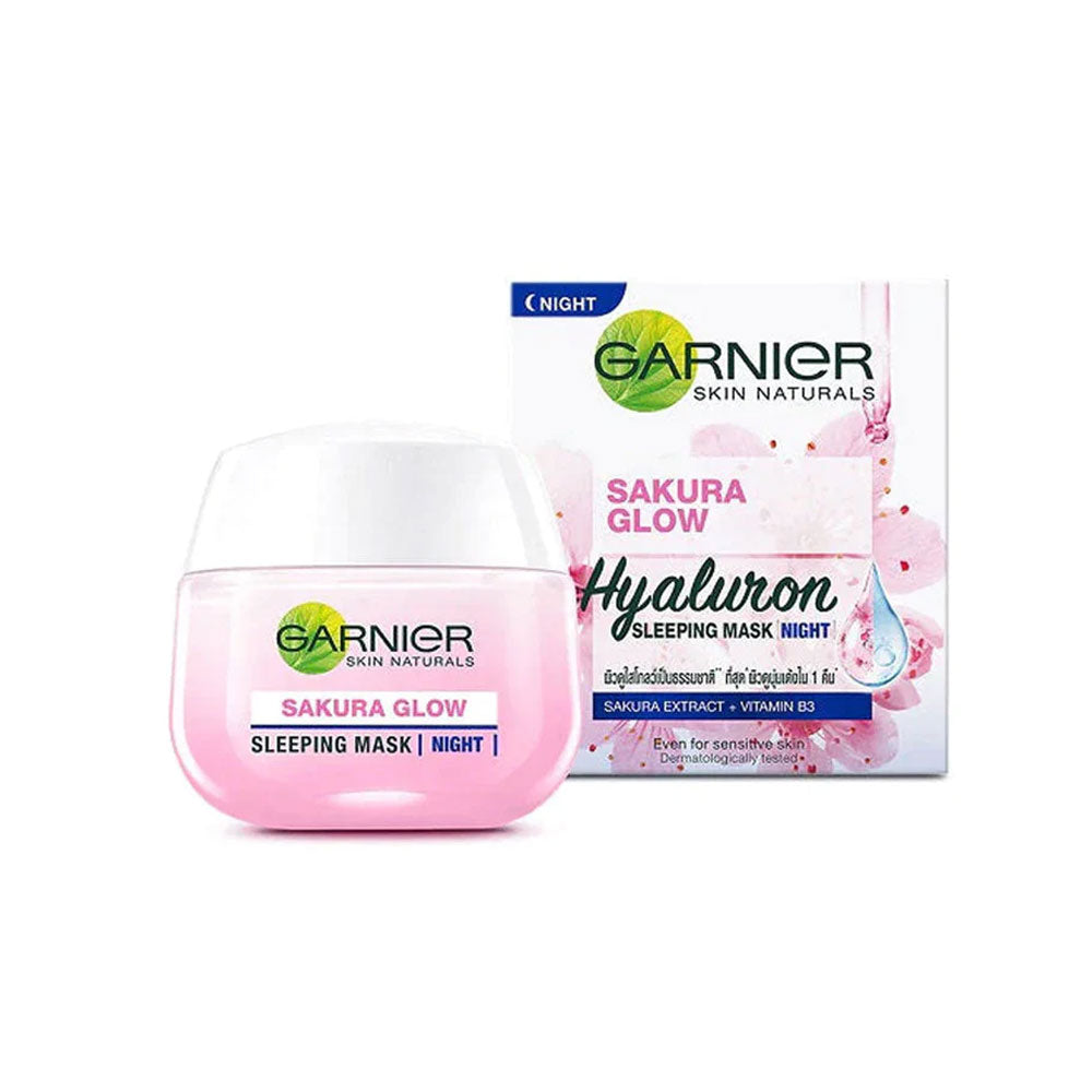 Garnier Sakura Glow Hyaluron Sleeping Mask Night 50ml