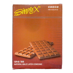 Simplex Choco Fragrance Condoms 12s