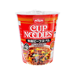 Nissin Beef Instan Cup Noodles 66g