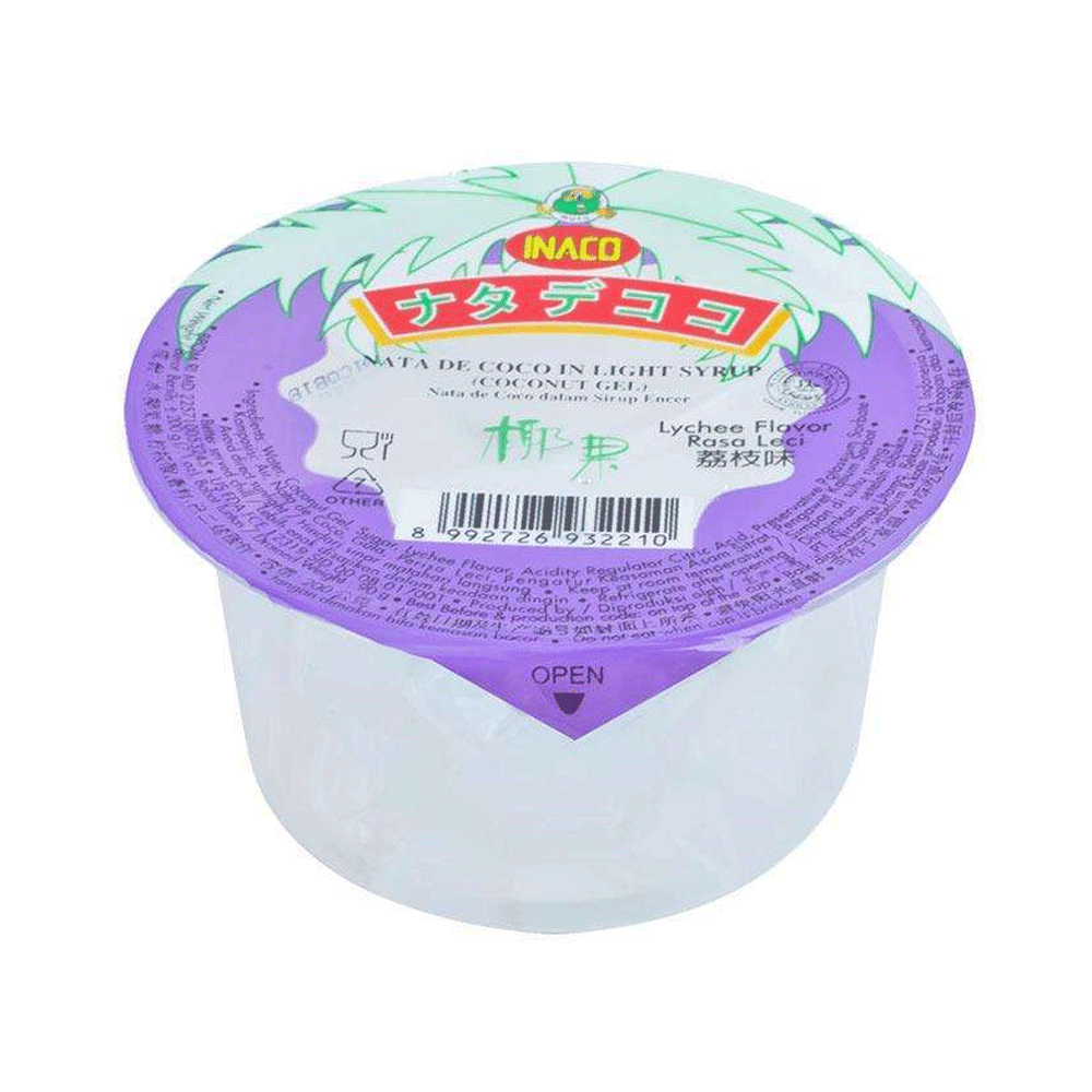 Inaco Nata De Lychee Coco Water 200g