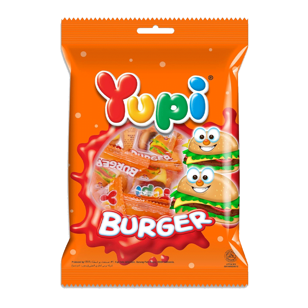 Yupi Burger Jelly 84g