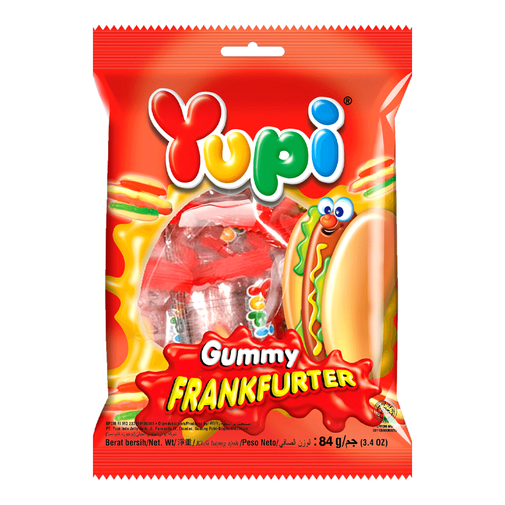 Yupi Jelly Gummy Frankfurter