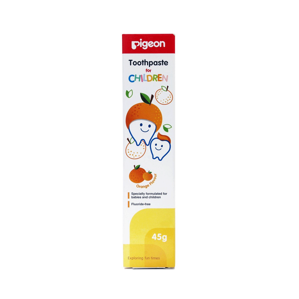 Pigeon Toothpaste For Childrem Orange Flavour 45g