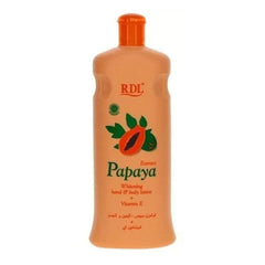 Rdl Extract Papaya Whitening Hand & Body Lotion 600ml