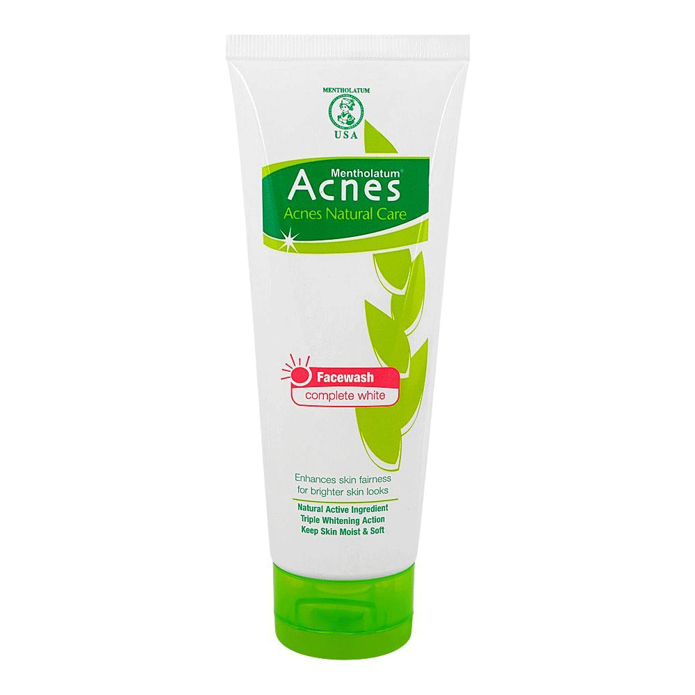Mentholatum Acnes Complete White Face Wash 100g