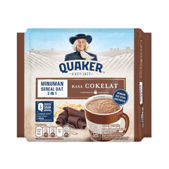 Quaker 3in1 Chocolate Oats 224g